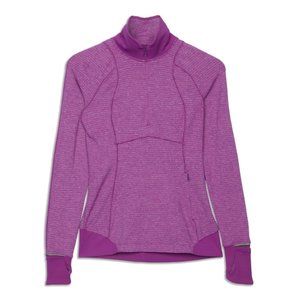 Lululemon Runderful 1/2 Zip Long Sleeved Shirt/Pullover